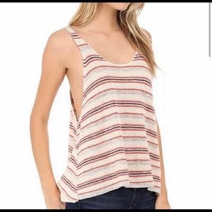 Free People Knit Striped Tank